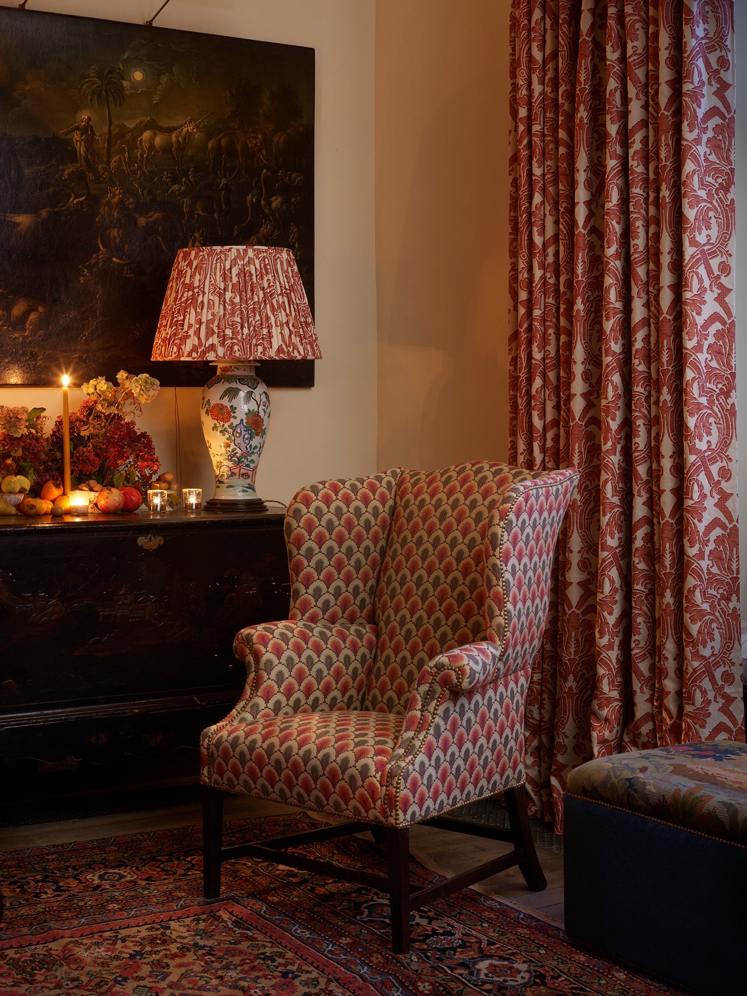 Stockton Old Gold Linen