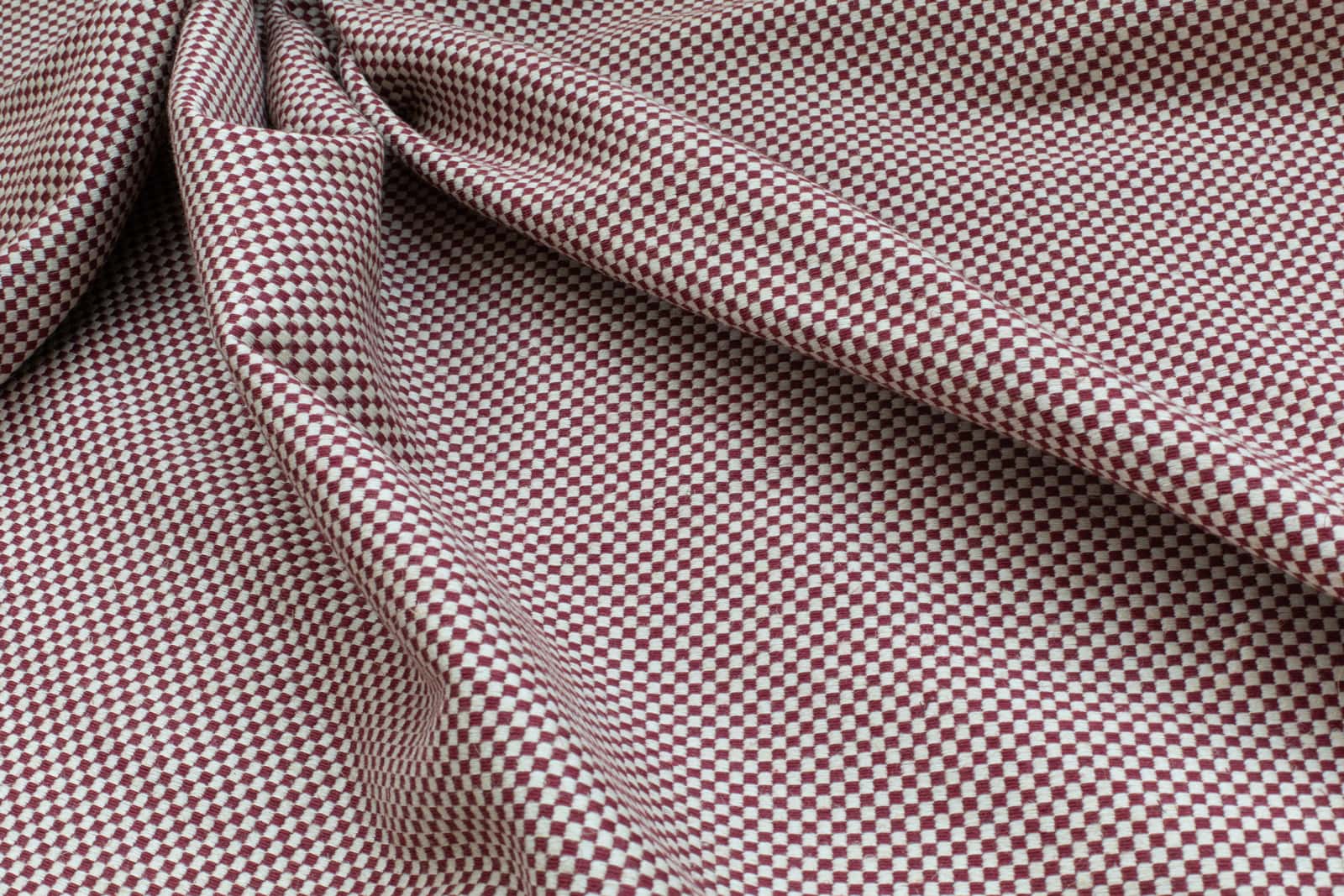 Chequerboard Stitch Claret
