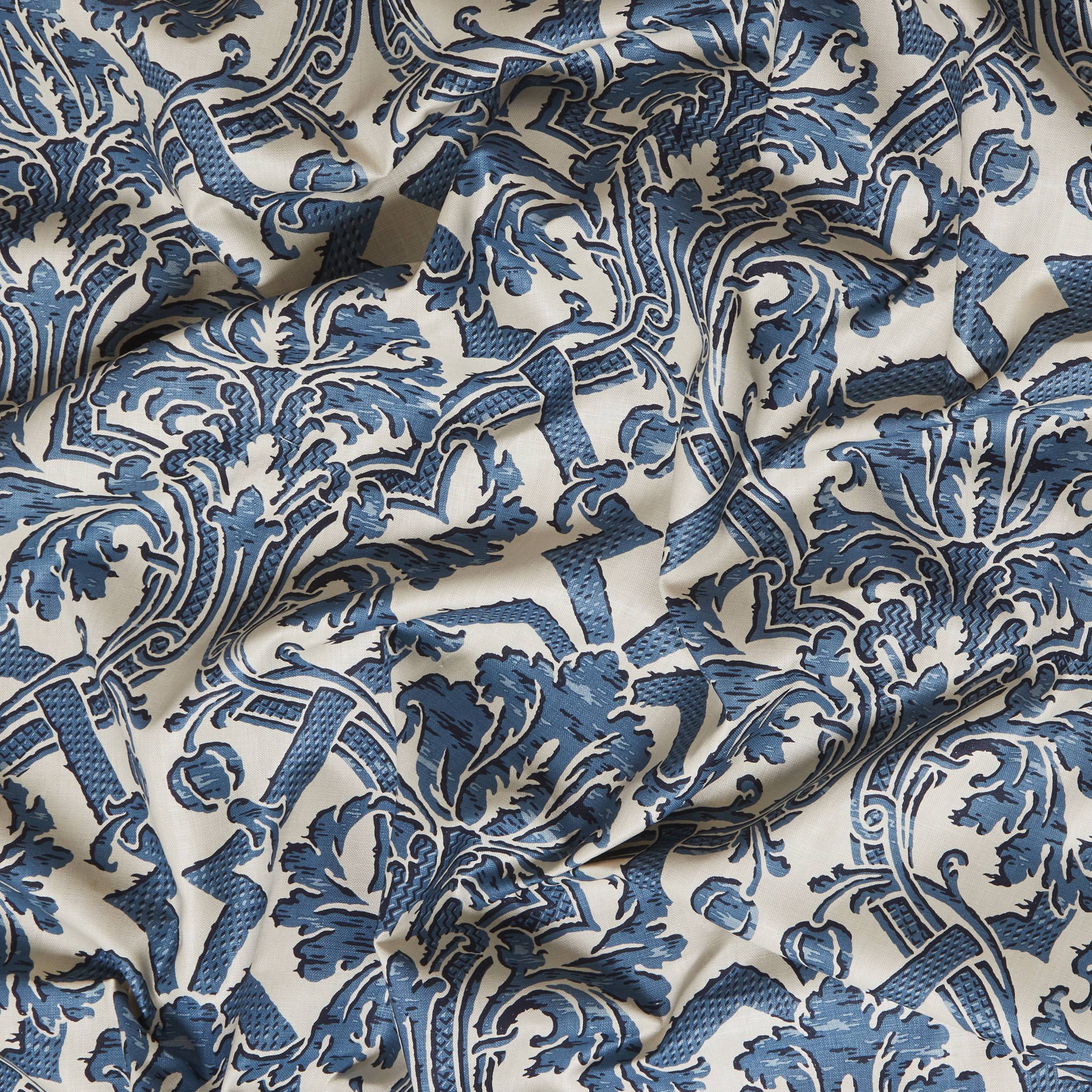 Stockton China Blue Linen