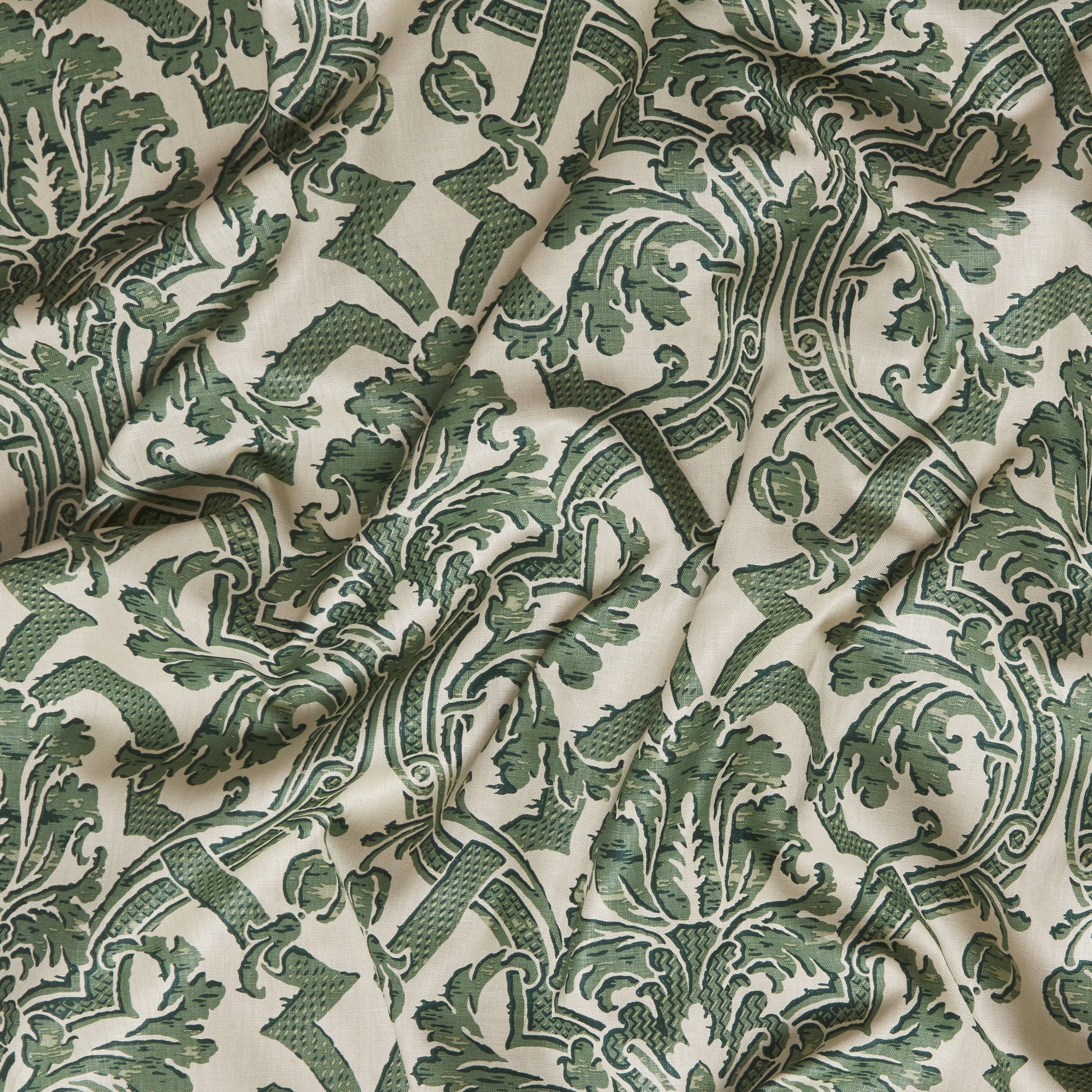 Stockton Park Green Linen